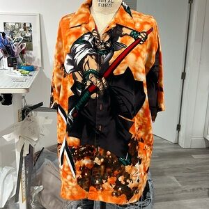 Men’s shirt printed thrifted vintage